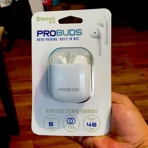 ProBuds Air pod, Auto-pairing built- in mic